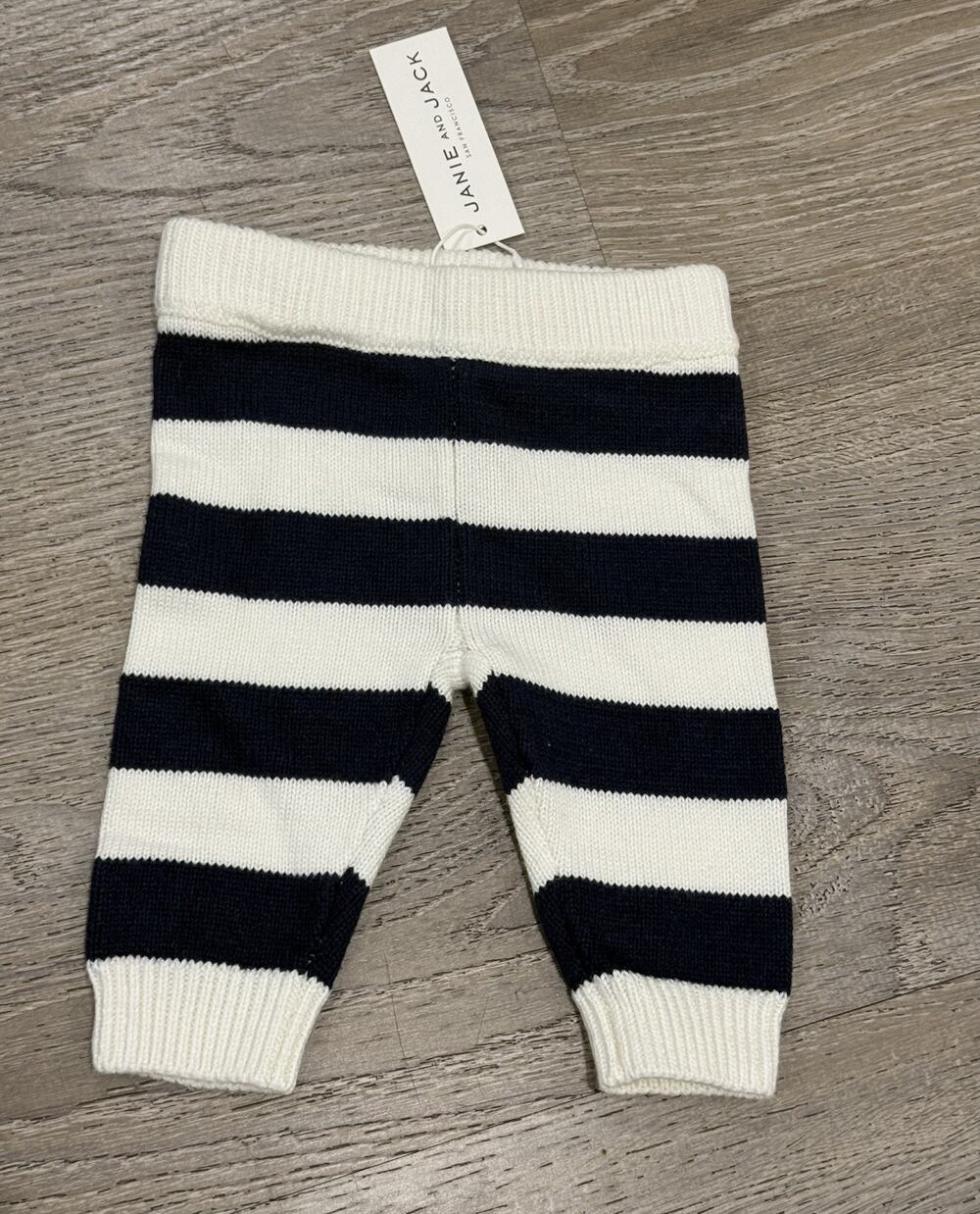 0-3 m New Janie and Jack Knit Strips NWT